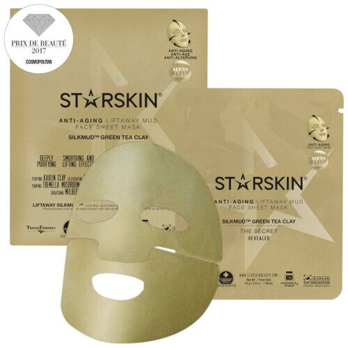 Silkmud Green Tea Clay Anti-Aging Liftaway Mud Face Sheet Mask