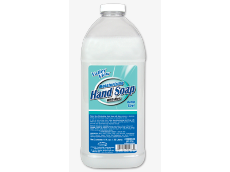 Stearns Valley View Moisturizing Hand Soap, Aloe, 64 fl oz/1.89 L