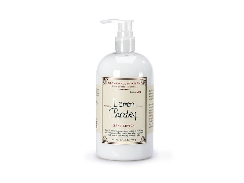 Stonewall Kitchen Lemon Parsley Hand Lotion, 16.9 Ounce Bottle