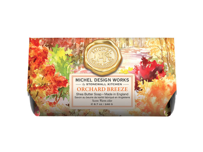 Stonewall Kitchen Michel Design Works Shea Butter Soap, Orchard Breeze, 8.7 oz/246 g