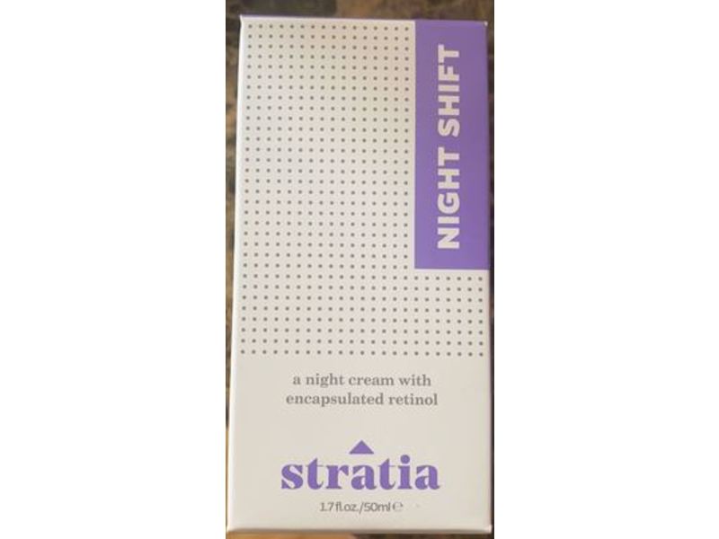 Stratia Night Cream With Encapsulated Retinol, Night Shift, 1.7 fl oz / 50 ml