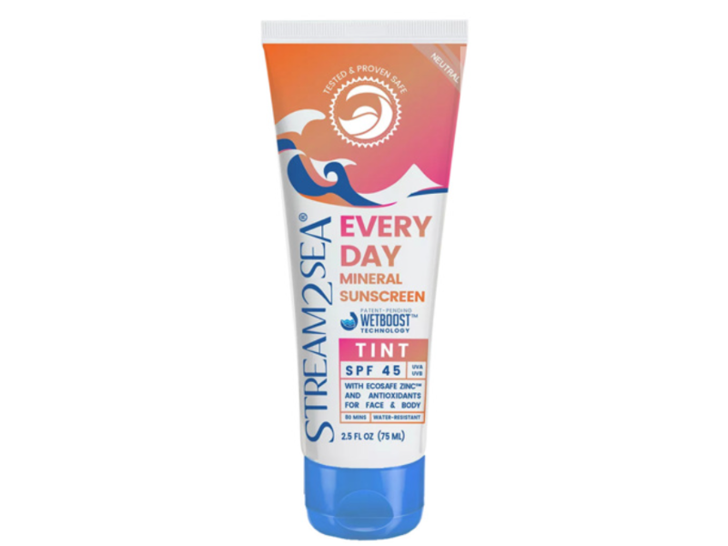 Stream 2 Sea Every Day Tint Mineral Sunscreen, SPF 45, 2.5 fl oz/75 mL