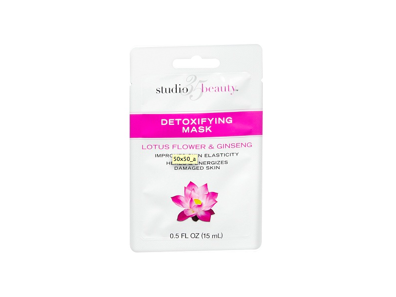 Studio 35 Beauty Detoxifying Mask, Lotus Flower & Ginseng, 0.5 fl oz