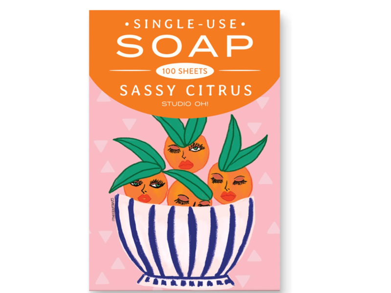 Studio Oh! Soap Sheets, Sassy Citrus, 100 Count