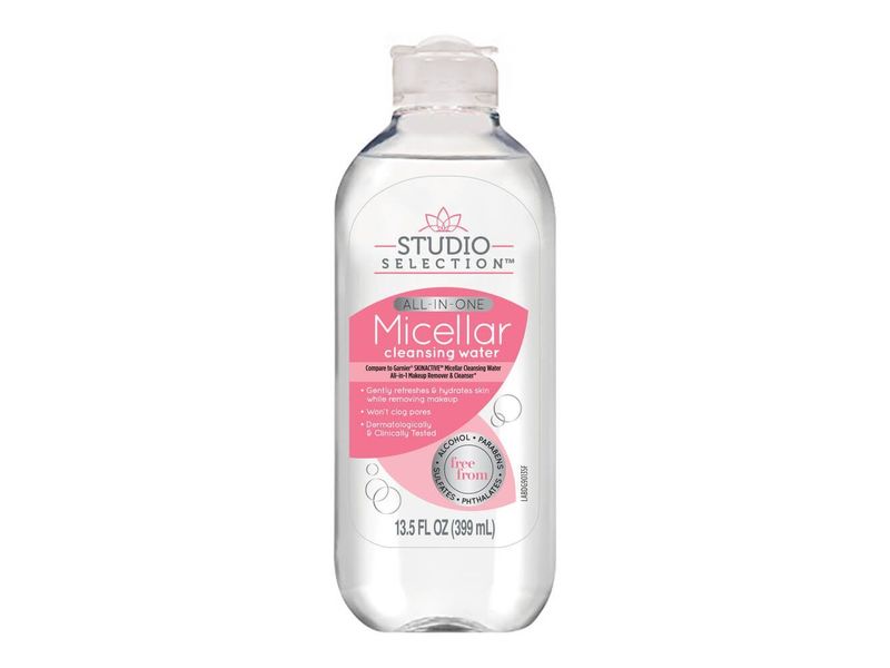 Studio Selection All-In-One Micellar Cleansing Water, 13.5 fl oz/399 mL