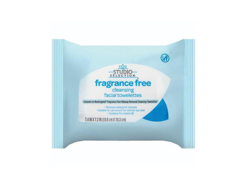 Studio Selection Cleansing Facial Towelettes, 25 Count