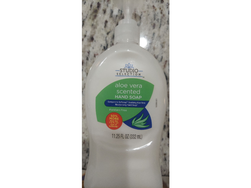 Studio Selection Hand Soap, Aloe Vera Scented, Paraben Free, 11.25 fl oz/332 mL