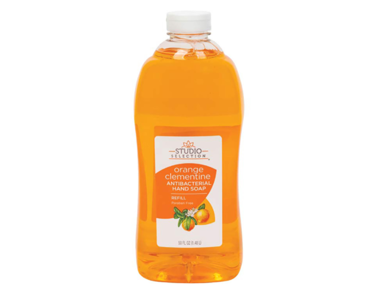 Studio Selection Orange Clementine Antibacterial Hand Soap, 50 fl oz/1.48 L