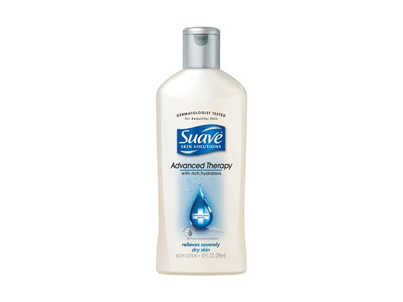 Suave Advanced Skin Therapy Moisturizer Lotion, 10 oz