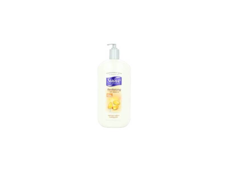 Suave Body Lotion, Revitalizing with Vitamin E, 32 Ounce