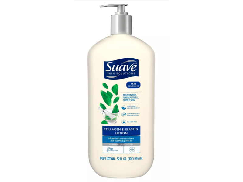 Suave Collagen & Elastin Body Lotion, 32 fl oz/946 mL