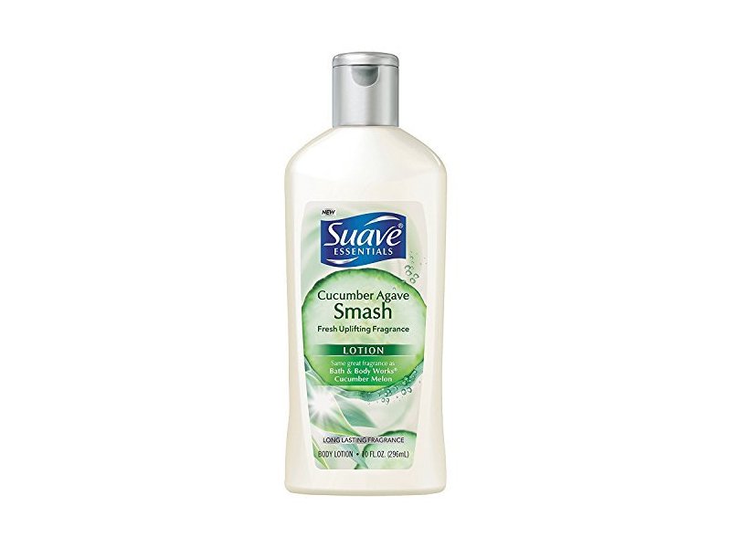 Suave Essentials Body Lotion, Cucumber Agave Smash, 10 Ounce