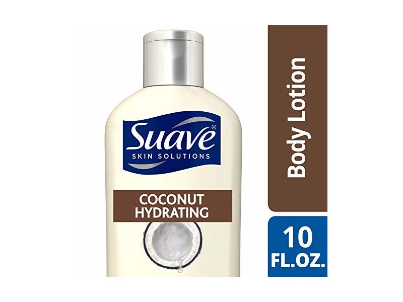 Suave Essentials Body Lotion, Tropical Coconut, 10 oz