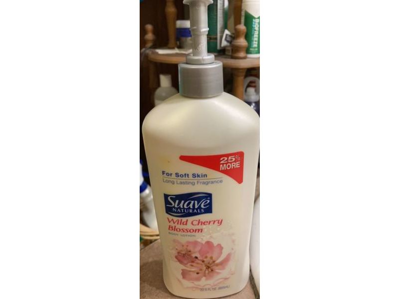 Suave Naturals Body Lotion, Wild Cherry Blossom, 22.5 fl oz