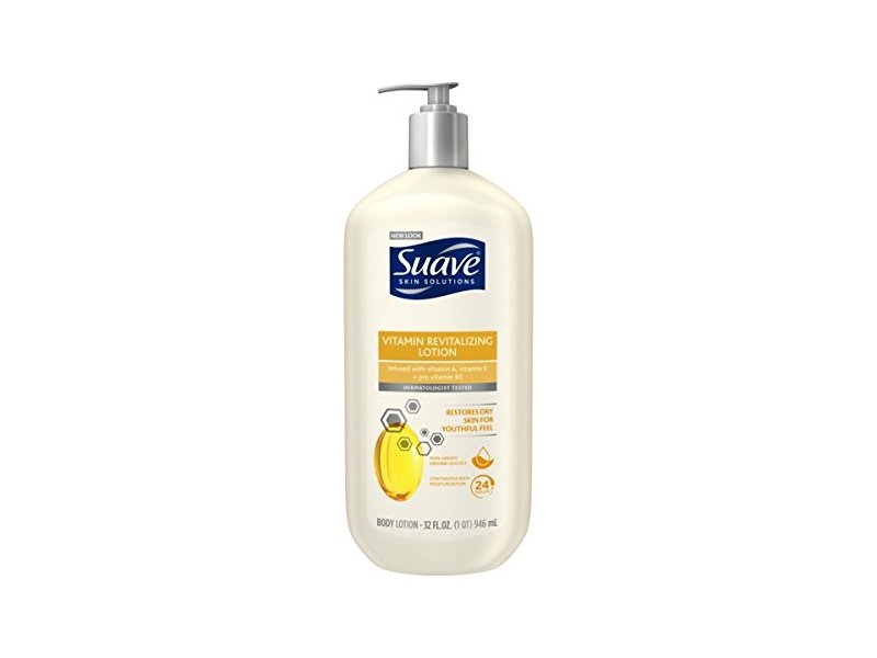 Suave Skin Solutions Vitamin Revitalization Lotion, 32 oz/946 mL