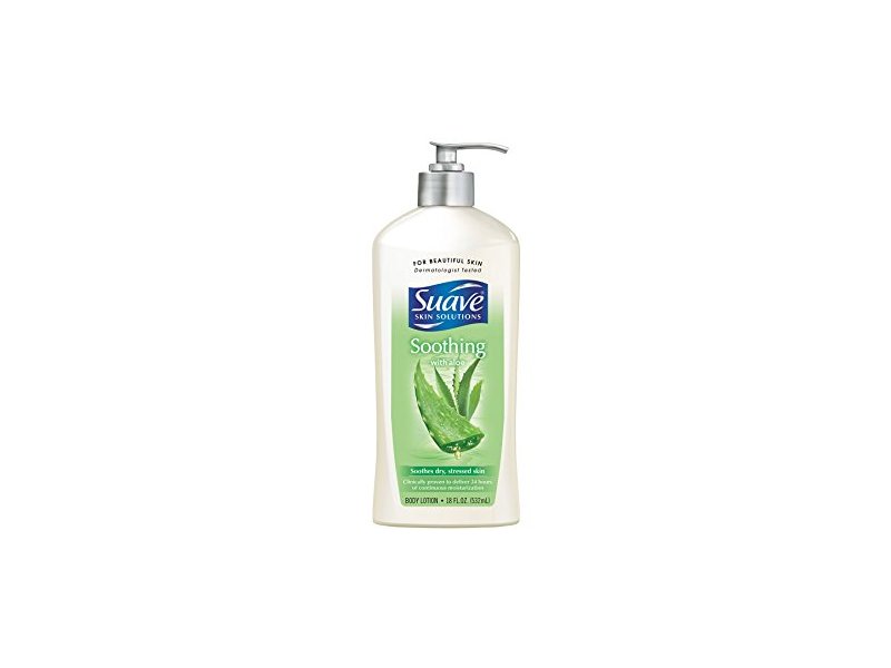 Suave Soothing Body Lotion with Aloe, 32 fl oz
