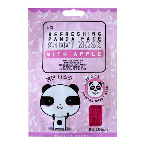 Printed Panda Sheet Mask