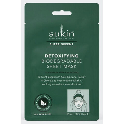 Detoxifying Biodegradable Sheet Mask | Super Greens