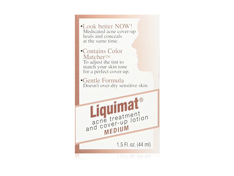 Summers Liquimat Acne Fighting Makeup Lotion, Medium, 1.5 Ounce