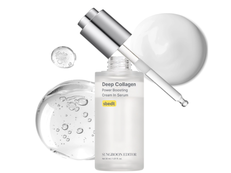 Sungboon Editor Deep Collagen Power Boosting Cream In Serum, 1.01 oz/30 mL