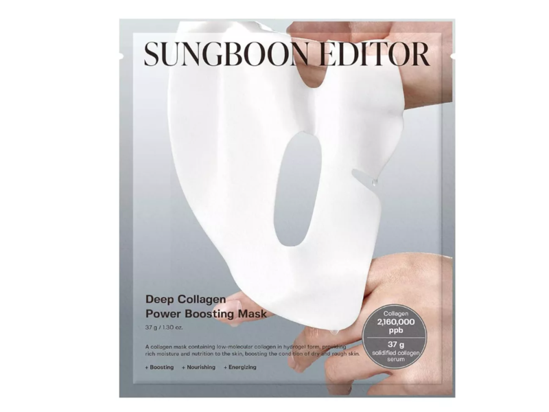Sungboon Editor Deep Collagen Power Boosting Mask, 1.30 oz/37 g
