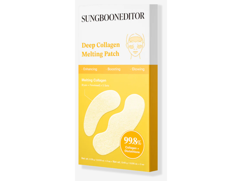 Sungboon Editor Deep Collagen Eyes + Forehead Melting Patch, 0.009 oz/0.28 g, 6 Count