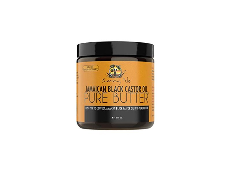 Sunny Isle Jamaican Black Castor Oil Pure Butter, 4 fl oz/118 mL
