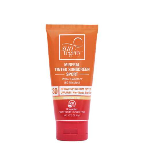 Natural Mineral Tinted Sunscreen Sport SPF 30 - Tinted
