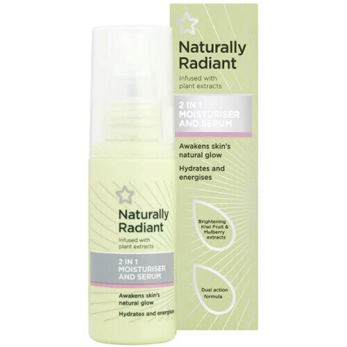 Naturally Radiant 2 In 1 Moisturiser & Serum
