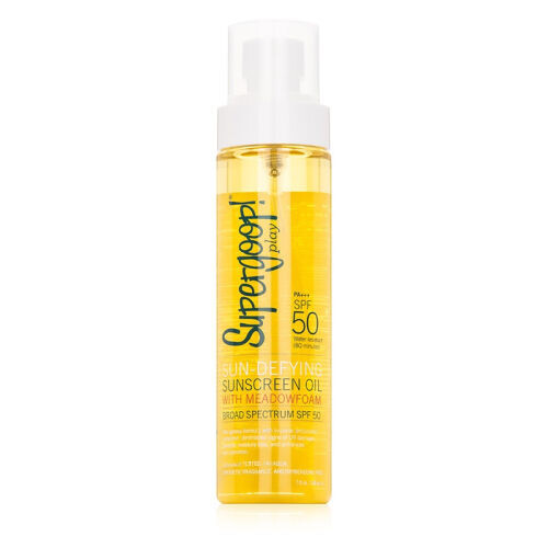 Sun-Defying Sunscreen Oil With Meadowfoam