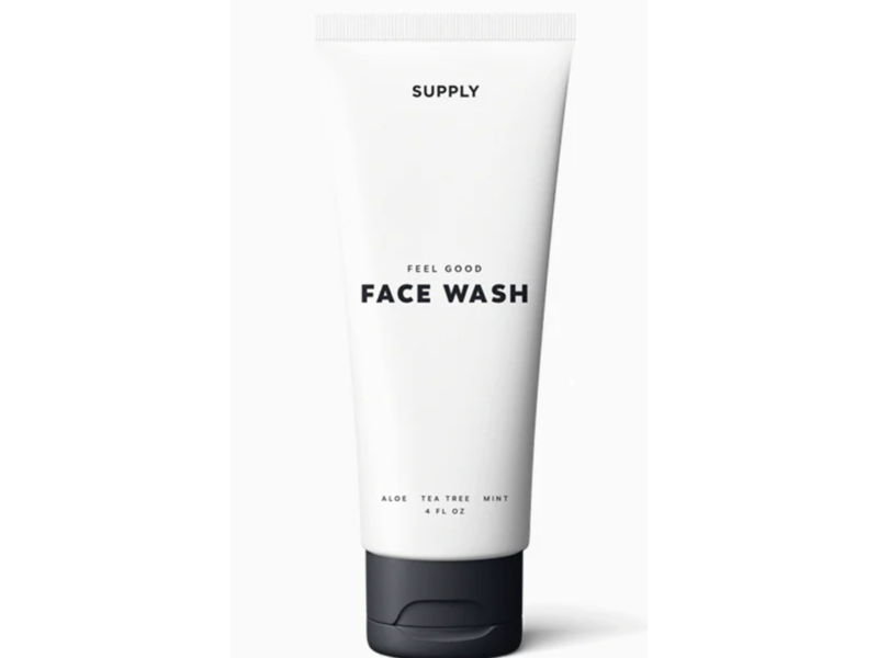Supply Feel Good Face Wash, Aloe + Tea Tree & Mint, 4 fl oz