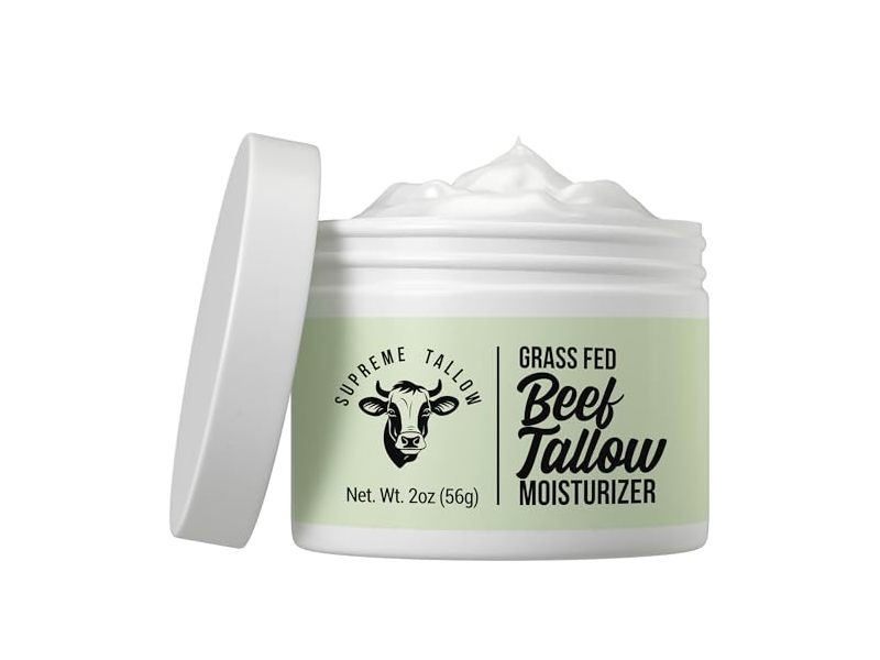 Supreme Tallow Grass Fed Beef Tallow Moisturizer, 2 oz/56 g