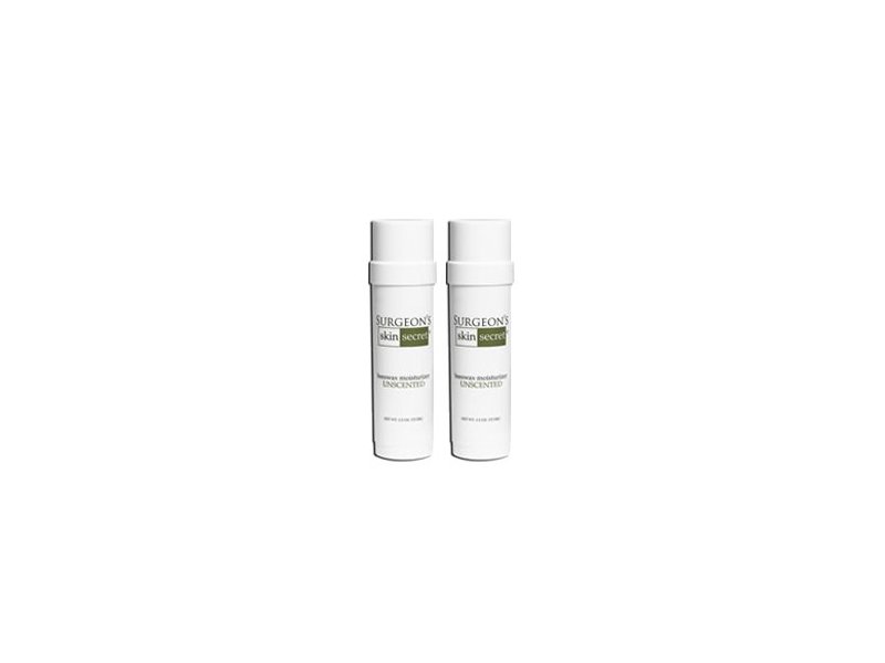 Surgeon's Skin Secret Twist Up Stick, 2.5 Oz, 2 Pack Unscented)