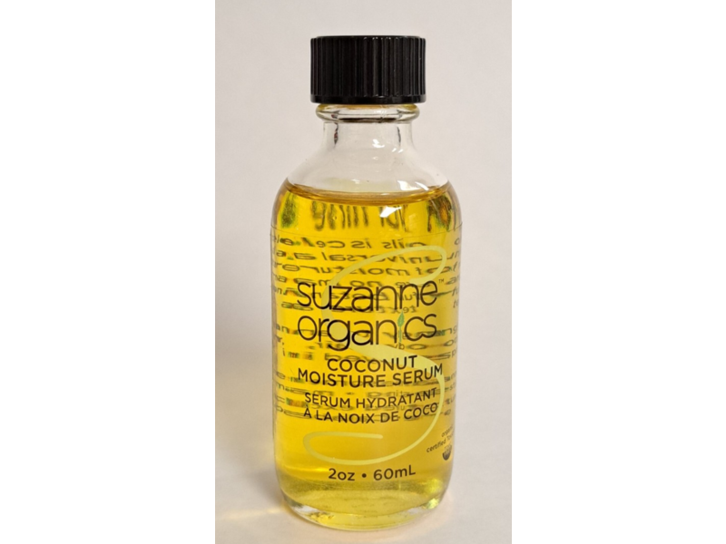 Suzanne Organics Coconut Moisture Serum, 2 fl oz/60 mL