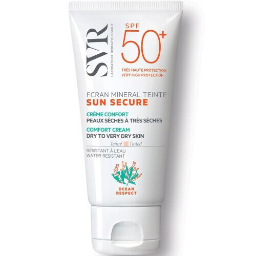 Sun Secure SPF 50+ Tinted Mineral Sunscreen For Dry Skin
