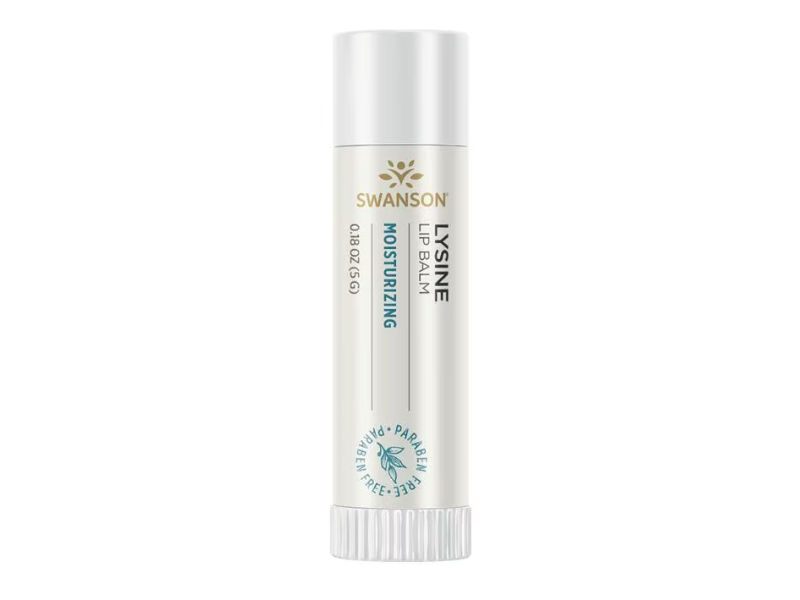 Swanson Lysine Lip Balm, 0.18 oz/5 g