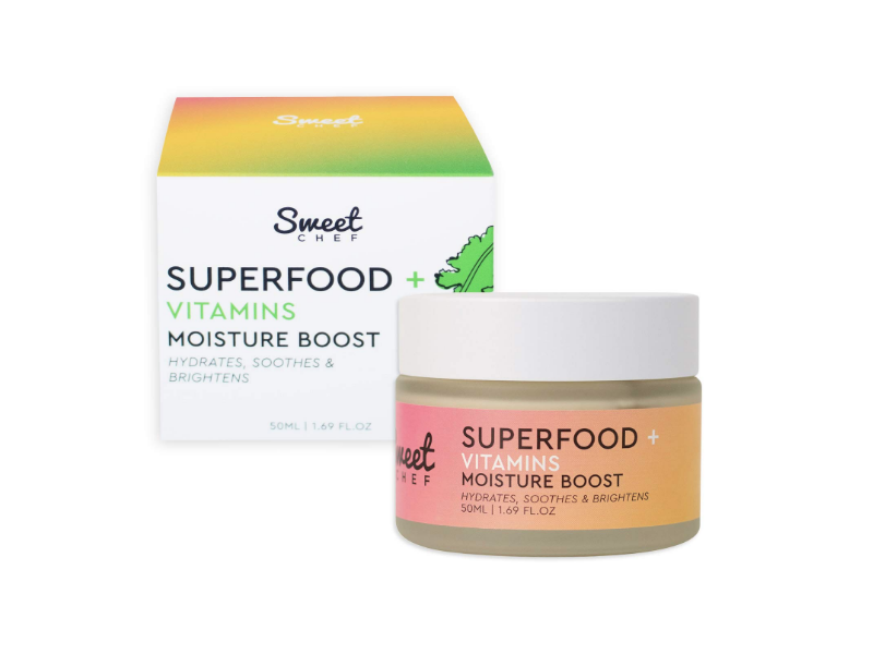 Sweet Chef Superfood + Vitamins Boost Moisture, 1.69 fl oz/50 mL