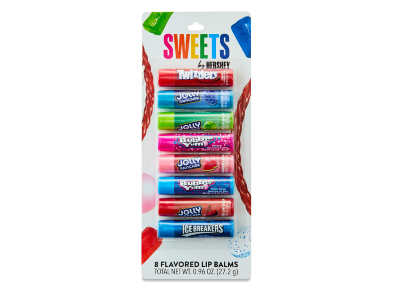 Sweets By Hershey Flavored Lip Balm, 0.96 oz/27.2 g, 8 Count