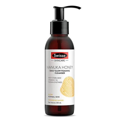 Manuka Honey Daily Glow Foaming Cleanser With Vitamin C And Papaya Enzymes