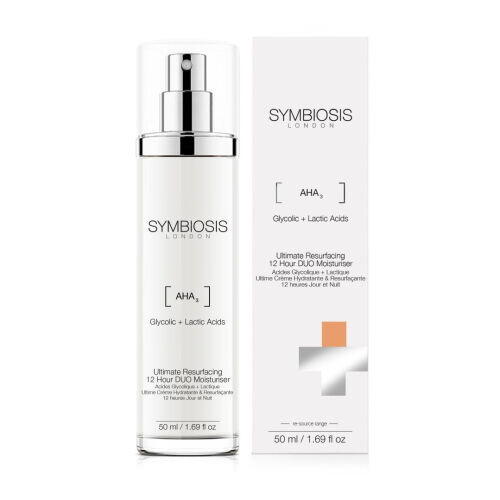 Glycolic + Lactic Acids - Ultimate Resurfacing 12 Hour Duo Moisturiser