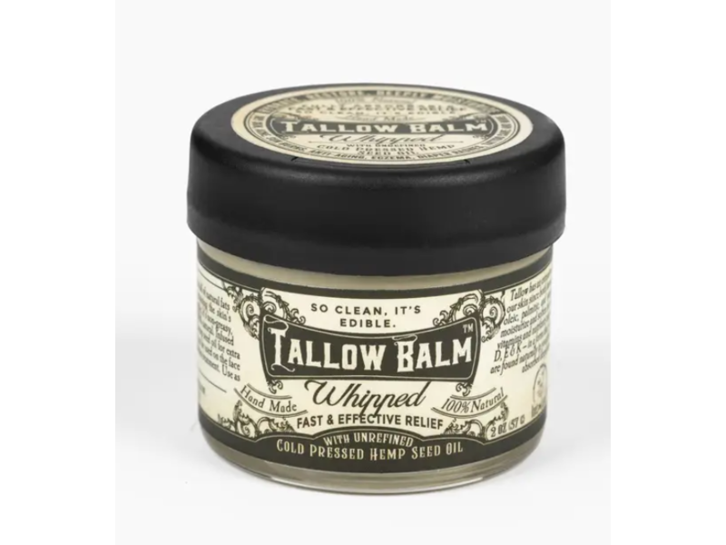 Tallow Balm Whipped Hemp Seed Oil, 2 oz/57 g