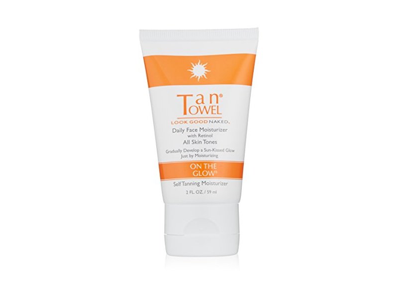 TanTowel On The Glow Daily Face Moisturizer with Retinol, 2 oz