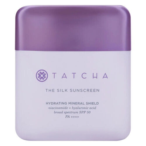 The Silk Sunscreen Mineral Broad Spectrum SPF 50 PA++++ With Hyaluronic Acid And Niacinamide