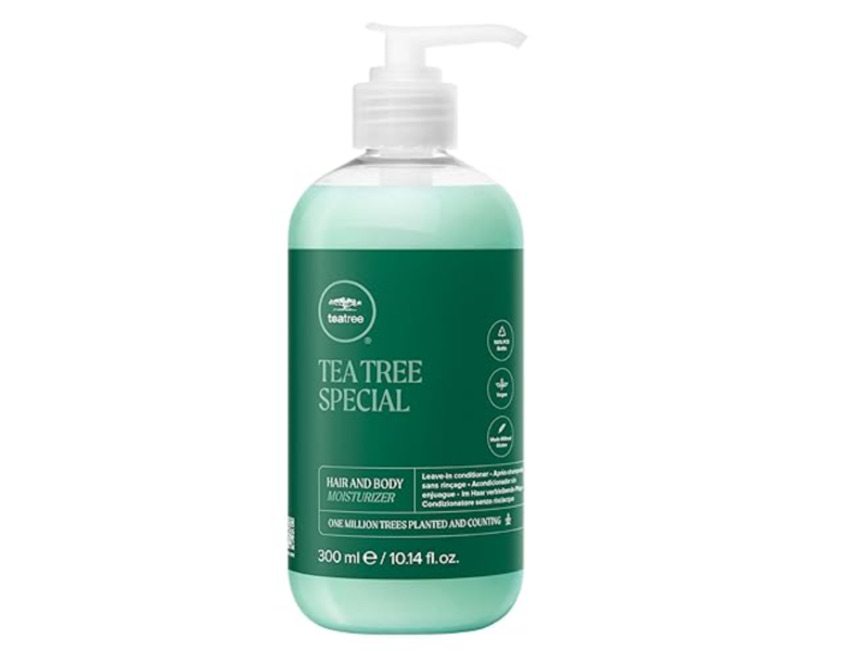 Tea Tree Hair & Body Moisturizer Leave-In Conditioner, 10.14 fl oz/300 mL