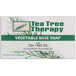 Vegetable Base Soap With Tea Tree Oil