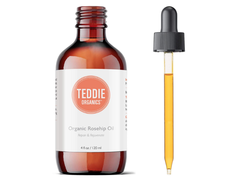 Teddie Organics Rosehip Oil, 4 fl oz/120 mL