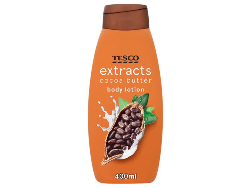Tesco Body Lotion, Cocoa Butter, 400 mL