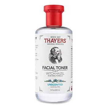 Alcohol-Free Unscented Witch Hazel Toner With Aloe Vera