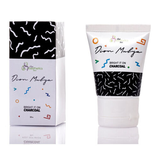 X Dion Mulya Bright It On Charcoal Clay Mask