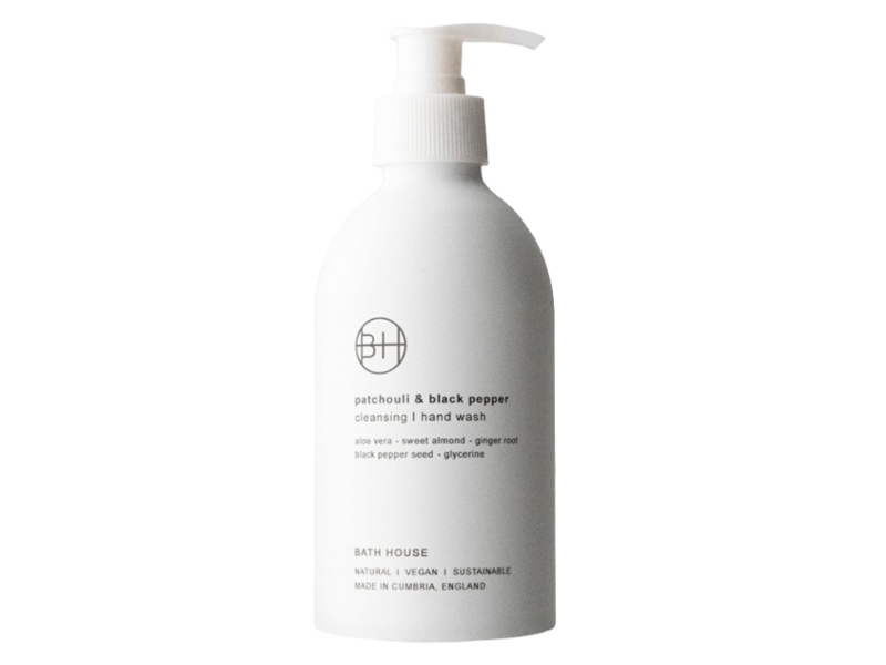 The Bath House Patchouli & Black Pepper Cleansing Hand Wash, 101.1 fl oz/300 mL